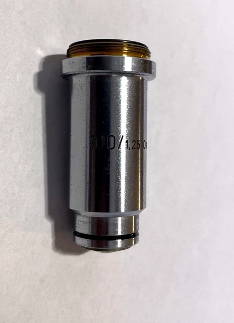 ZEISS MICROSCOPE GERMANY OBJECTIVE F 100X/1.25 Oil (5081113)