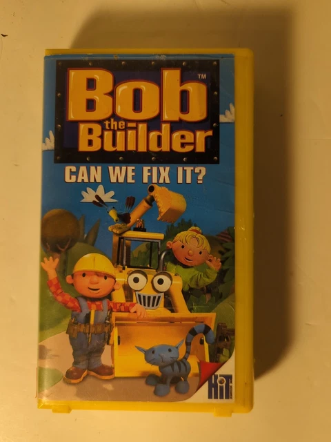 BOB THE BUILDER Can We Fix It VHS Video Tape Vintage £4.49 - PicClick UK