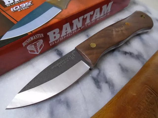 Bushmaster Bantam Bushcraft Fixed Blade Knife Full Tang 1095HCS 3483 Factory 2nd