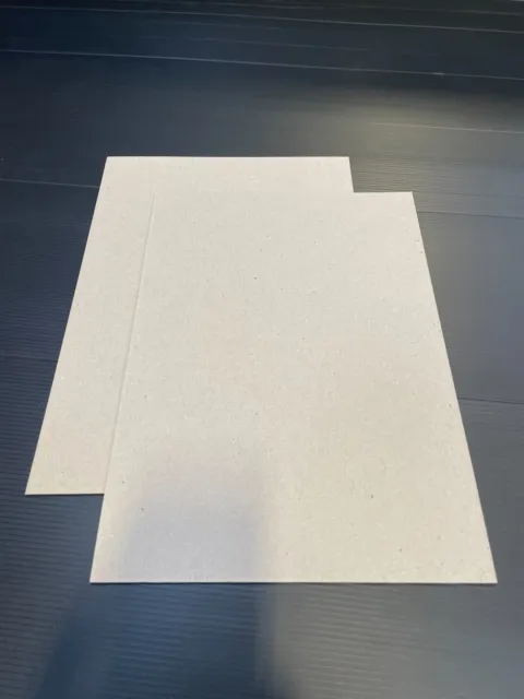 1.5mm Greyboard, A2, A3, A4, A5, SRA3 1500 Micron. Backing Board 2