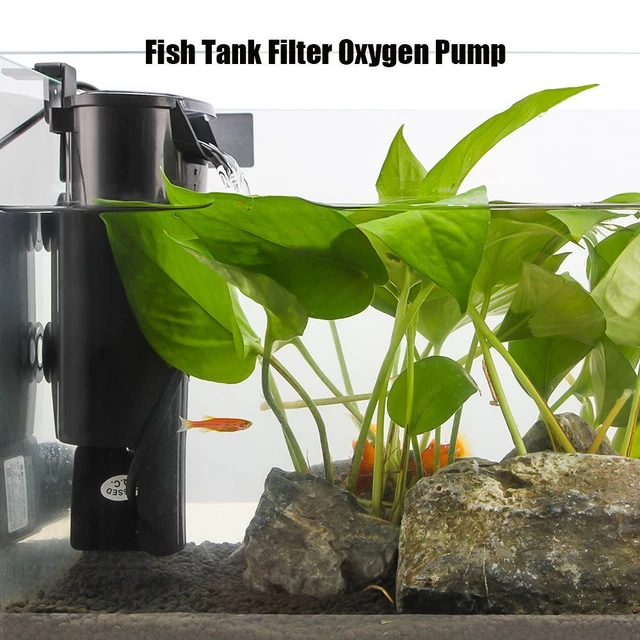 5 W WATERFALL Turtle Oxygen Pump Low Water Level Fish Tank Inline