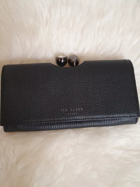 Ted Baker Leather Purse, Black