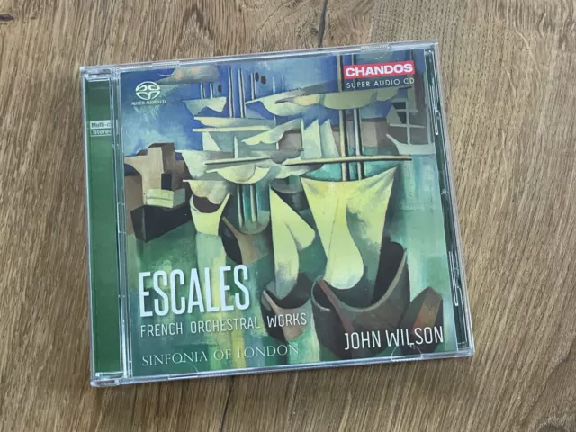 Escales - French Orchestral Works John Wilson / Sinfonia of London SACD Like New