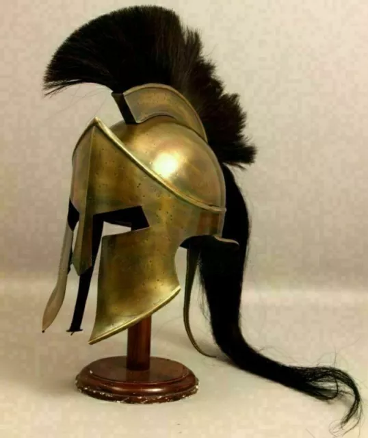 Medieval Spartan Helmet Warrior Costume 300 King Leonidas Halloween Helmet