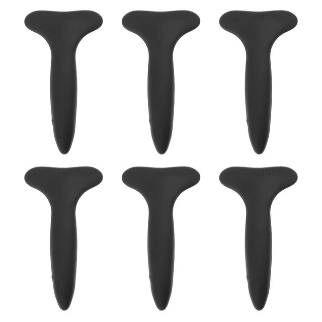 6 Pcs Silikonwachs Augenbrauen Rasieren Mini-Spachtel Spachtel Machen Bilden