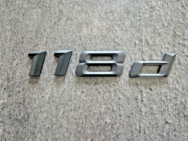 Autocollant Chiffre "325ci" Noir Pour Coffre BMW Série 3 - Neuf, Générique - Décoration Auto