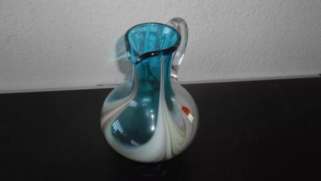 Glasvase Henkelkrug Karaffe Schott Zwiesel Kristallglas Mundgeblasen Vase Vasen 3