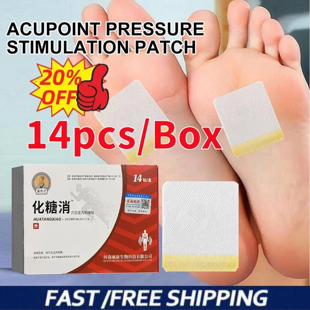 Huatangxiao stimolazione pressione agopunto, adesivo agopunto Hua Tang Xiao UK NUOVO