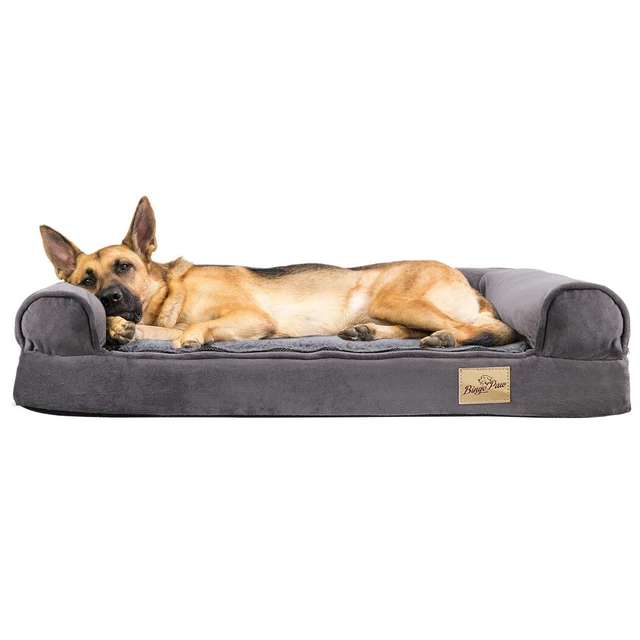 Waterproof Large Dog Bed Memory Foam Sofa Relieve Tiredness Cozy Pet Mattress US 3