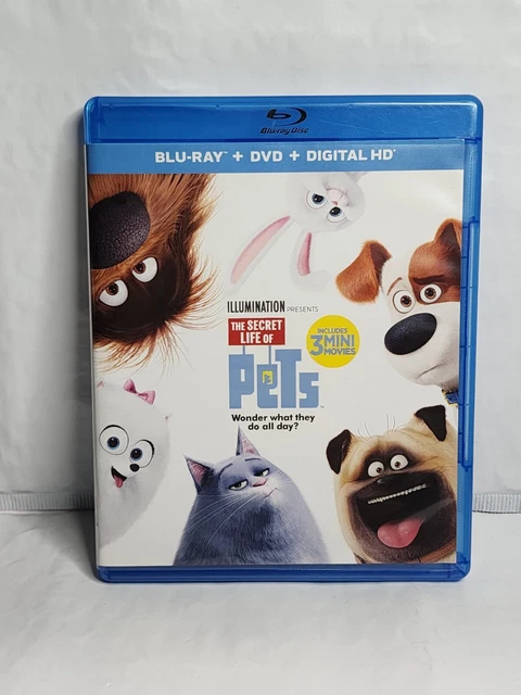 THE SECRET LIFE of Pets (Blu-ray + DVD + Digital HD) - Blu-ray - Like ...