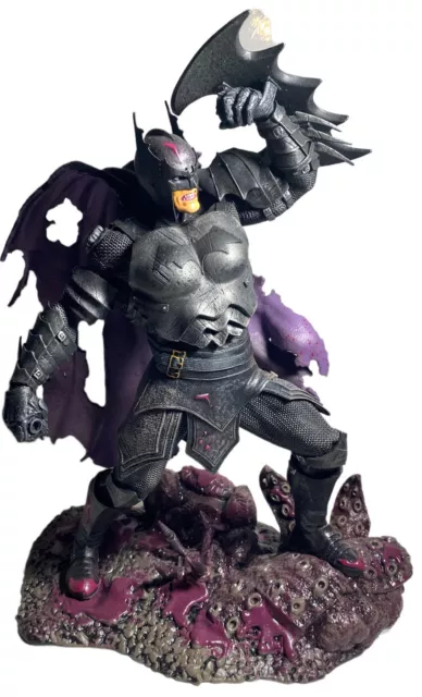 Diamond Select Gallery Armored Batman Statue Gamestop Exclusive Missing Sword