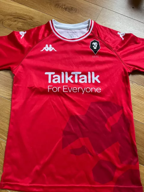 Salford City Home Shirt Kappa Jugend XXL Retro