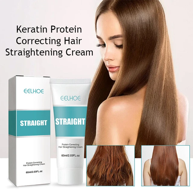 60ml Kératine Protéine Correction Cheveux Lissage Crème Unisexe Cheveux Soin  ,