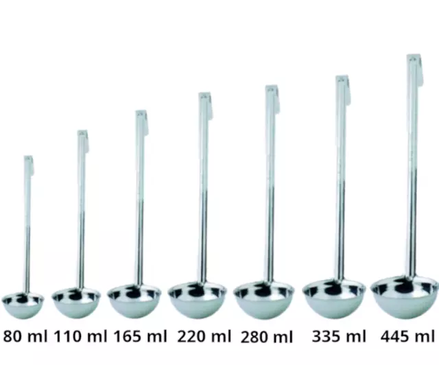 Schöpfkelle Edelstahl Suppenkelle Saucenlöffel Kelle Suppen Soßen Auswahl