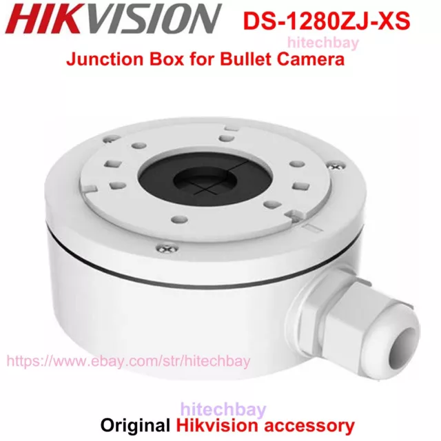 Hikvision DS-1280ZJ-XS CBXS Junction Box for Bullet and Turret Camera - Original