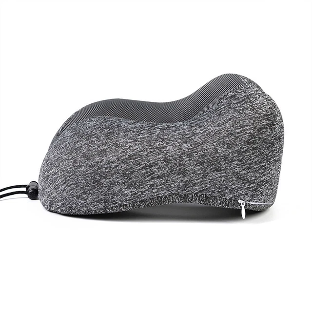 U-Shaped Memory Foam Rebound Travel Pillow Neck Support Head Rest Airplane Sleep 4