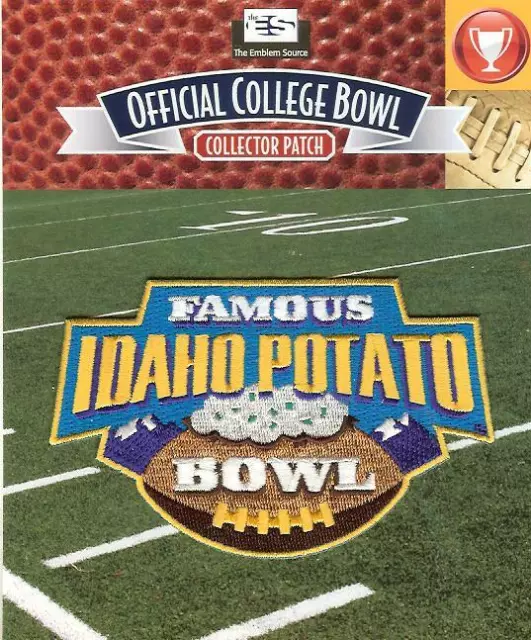 2017 Famous Idaho Potato Bowl Patch Wyoming Central Michigan Official College