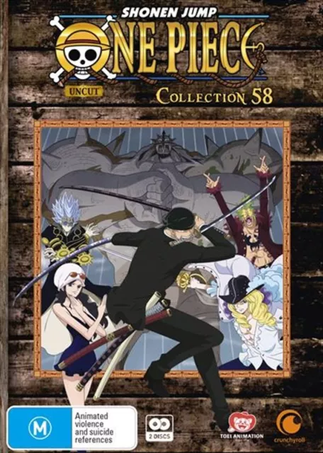 One Piece Collection 28 BLURAY/DVD SET (Eps # 668-693) (Uncut)