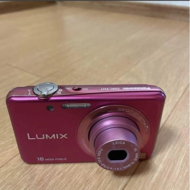 PANASONIC LUMIX DMC-FH7 Pink color 16.1MP Touch screen Leica