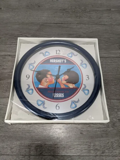 Vintage 1994 hershey's kisses wall clock