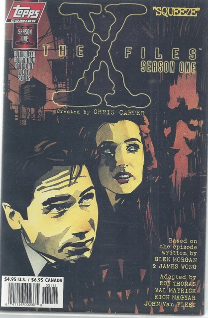 The X Files Comic Book "Squeeze" Season One 1977 David Duchovny Gillian Anderson