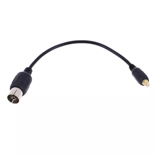 MCX male to IEC female antenna pigtail cable adapter for usb tv dvb-t tuner^ GF