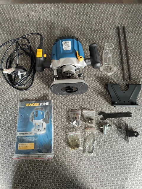 WORKZONE ROUTER 1250W 230-240V £35.00 - PicClick UK