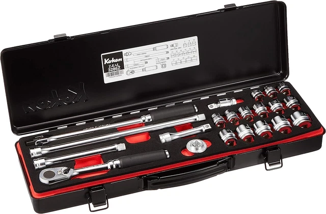 Blue Spot Tools 12-teiliges Steckschlüssel-Set, 3/4 Zoll (24–41 Mm) – Chrom-Molybdän, Für Schlagwerkzeuge & Hohes Drehmoment