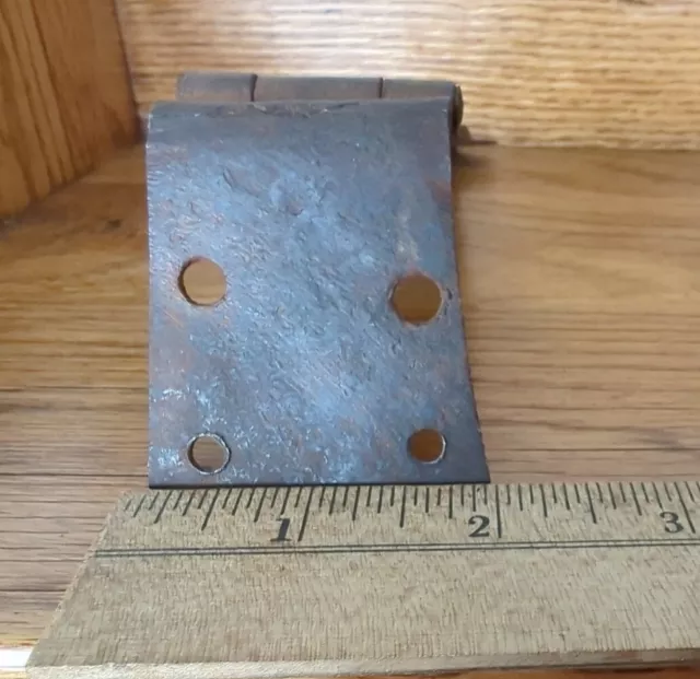 Antique 1800’s Barn Chest or Door Strap Hinge Hand Wrought Cast Iron 7