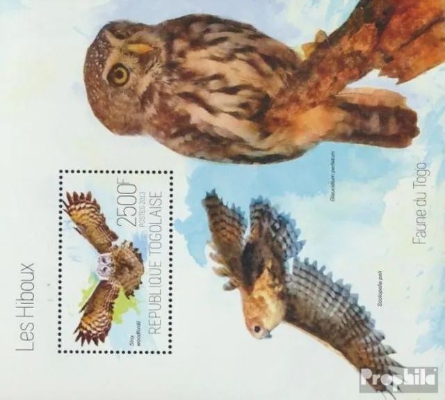 Briefmarken Togo  Mi Block 873 postfrisch Vögel