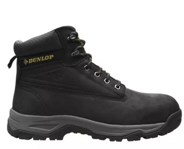 DUNLOP MENS SAFETY On Site Boots Lace Up Mesh Oil and Slip Resistant ...