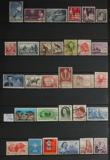 Australien Lot (1956-1966) gestempelt