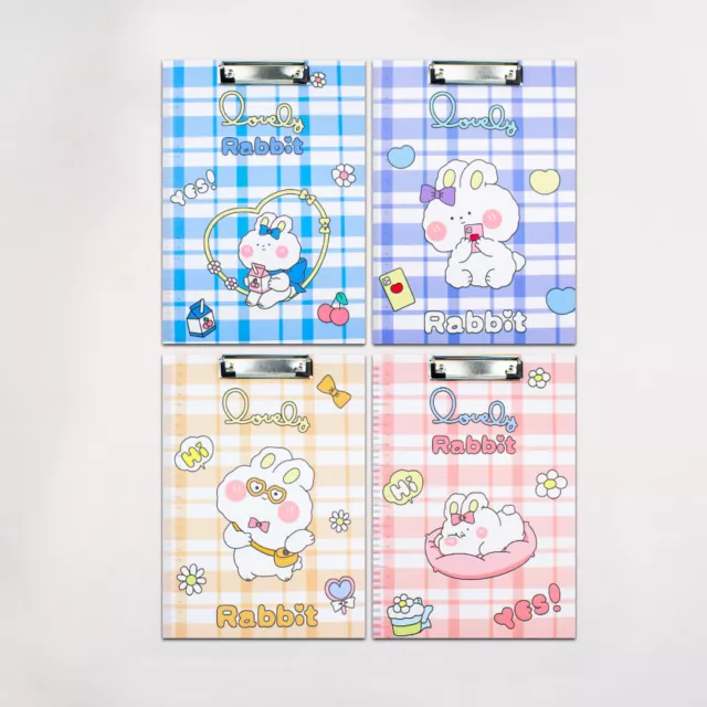 Clipboard Folder Cute Cartoon Pattern A4 Clipboard Folder Clip Board Supply Bgs