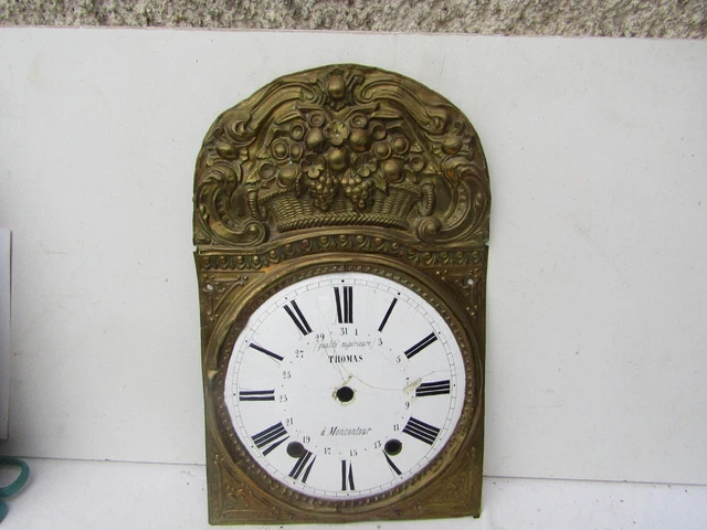 Horlogerie ,Horloge Comtoise Mini Facade Forêt Noir, Coucou Ancien