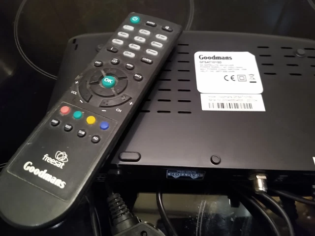 GOODMANS GFSAT101SD SD Satellite Receiver and Remote Control £5.00 ...