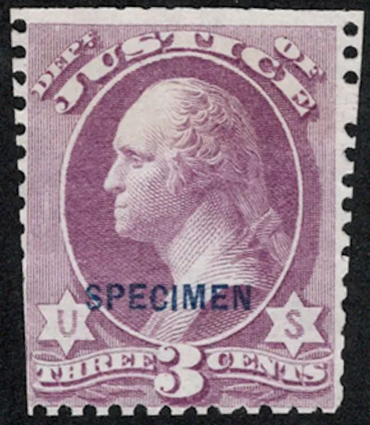 MALACK O27s F/VF mint NH, no gum as issued, SPECIMEN..MORE.. k2708