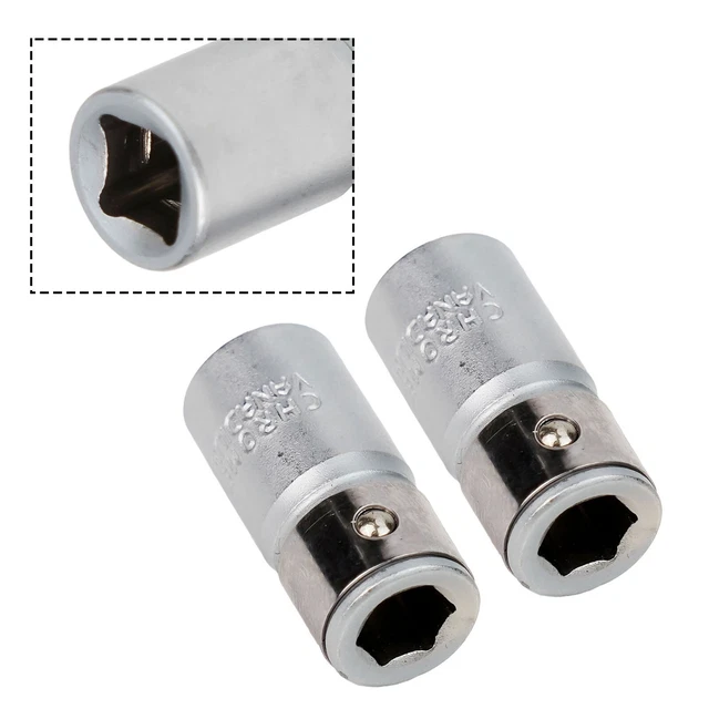 3-teiliger Schlagschrauber-Adapter-Set – 1/2“, 3/8“, 1/4“ Auf 1/4“ Sechskant, CR-MO Stahl, Für Impact-Werkzeuge