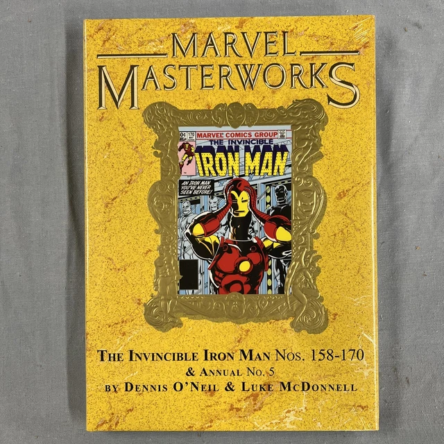 Marvel Masterworks #337 IRON MAN Vol #16 DM Variant Cover (2023) Global Shipping