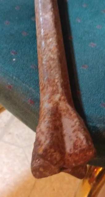 Vintage Copper Drilling Bit. C n H Mines Calumet MI.