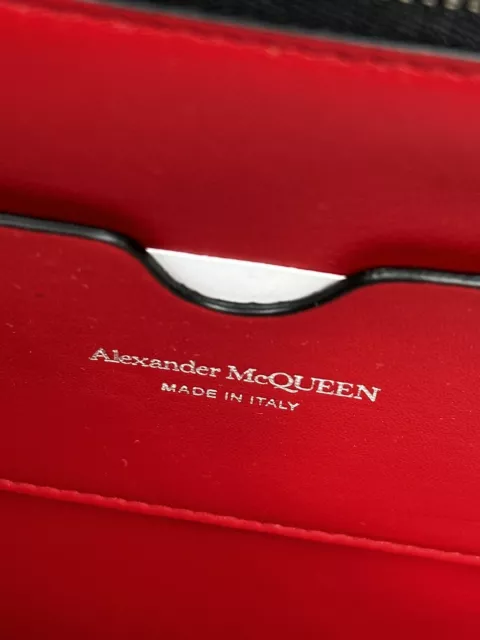 Alexander McQueen Woman’s Signature Leather Tote Bag Red 2