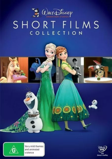 Walt Disney Animated Studios Short Films Collection DVD vgc Region 4 t62