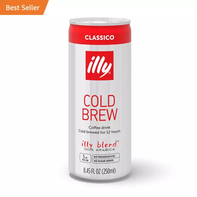 Ready to Drink Coffee - Cold Brew Cans - 100% Arabica Coffee - Smooth & Refreshi