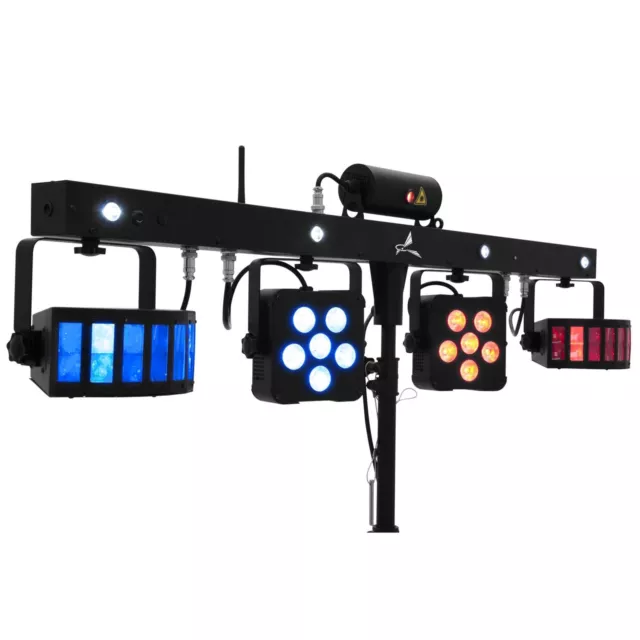 Eurolite LED KLS Bar PRO FX-Lichtset, Multi Colour LED, Strahleneffekt, DMX, Fer