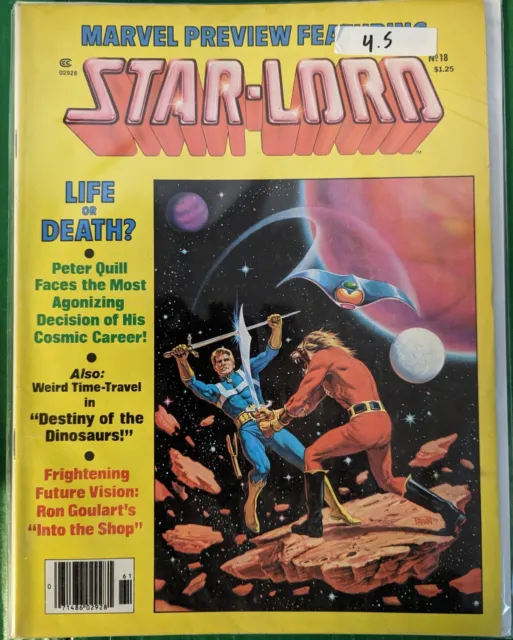 Marvel Preview #18 STAR-LORD Comic Magazine 1979  Guardians of the Galaxy