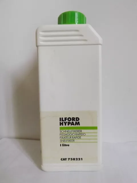 Ilford - HYPAM 1 litre fixateur rapide - développeur de photo argentique