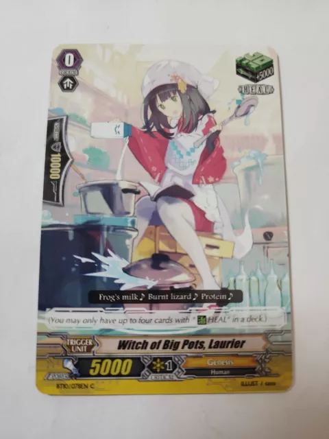Cardfight!! Vanguard Witch of Big Pots Laurier BT10/078EN C CFV NM