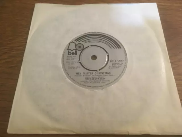 Showaddywaddy "Hey Mister Christmas & Rock n Roll Man" 7" Single EX CONDITION