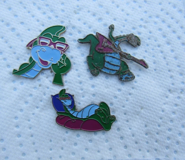 Lot De 3 Pin's Bd Denver Le Dernier Dinosaure