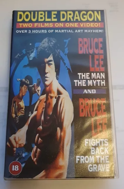 Double Dragon | Bruce Lee The Man The Myth + Fights Back From The Grave 1993 VHS