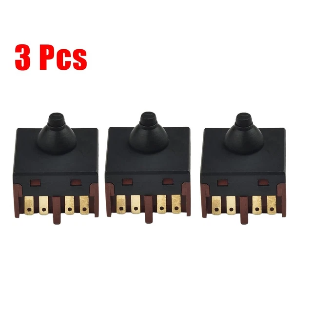 Lot De 5 Pièces Pour Meuleuse Bosch GWS6-100 - Interrupteur Et Bouton De Maintenance - Neuf D'origine